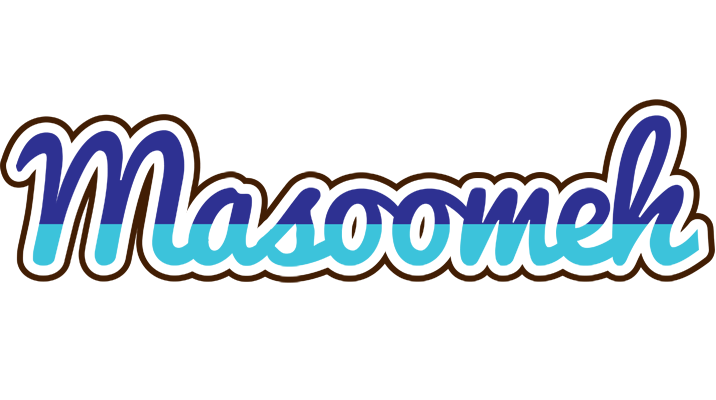 Masoomeh raining logo