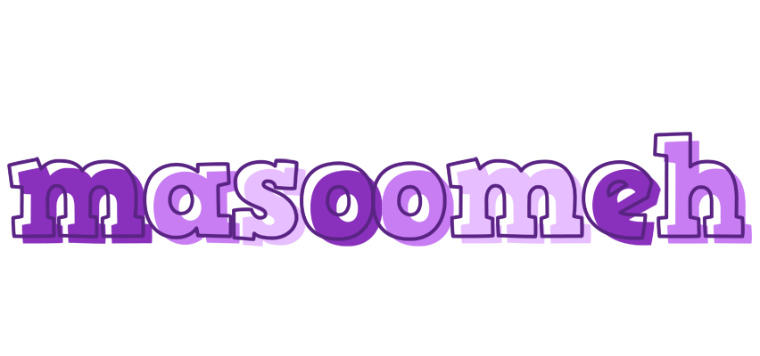 Masoomeh sensual logo