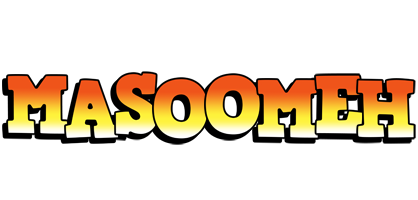 Masoomeh sunset logo