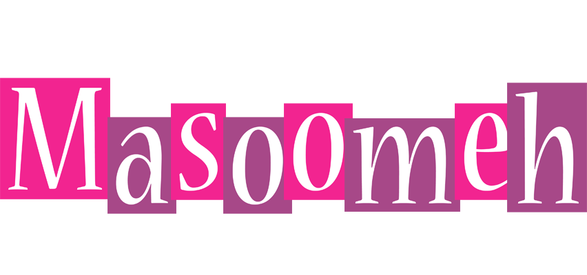Masoomeh whine logo