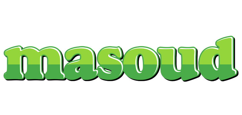 Masoud apple logo