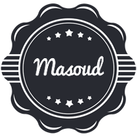 Masoud badge logo