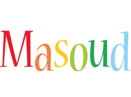 Masoud birthday logo