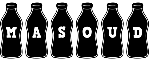 Masoud bottle logo