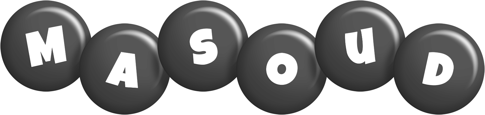 Masoud candy-black logo