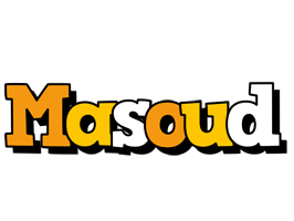 Masoud cartoon logo