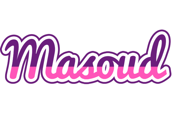 Masoud cheerful logo