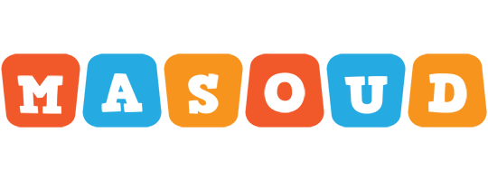 Masoud comics logo