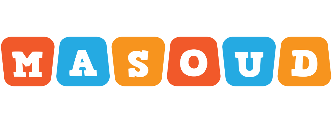 Masoud comics logo