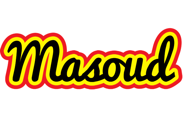 Masoud flaming logo