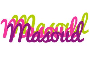 Masoud flowers logo