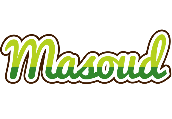 Masoud golfing logo