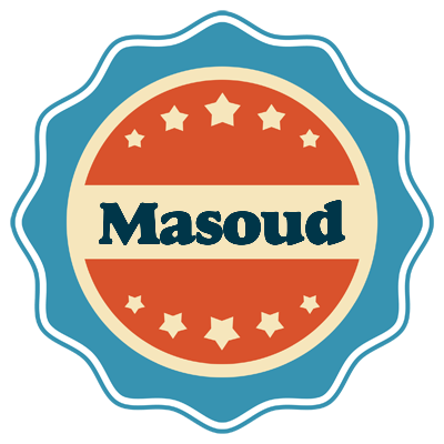 Masoud labels logo