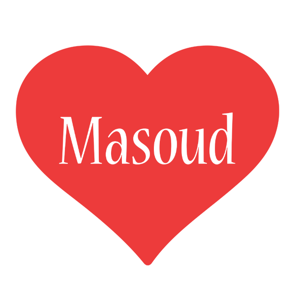 Masoud love logo