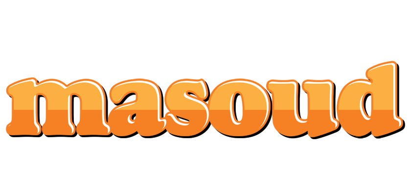 Masoud orange logo