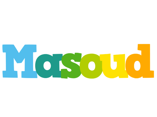 Masoud rainbows logo