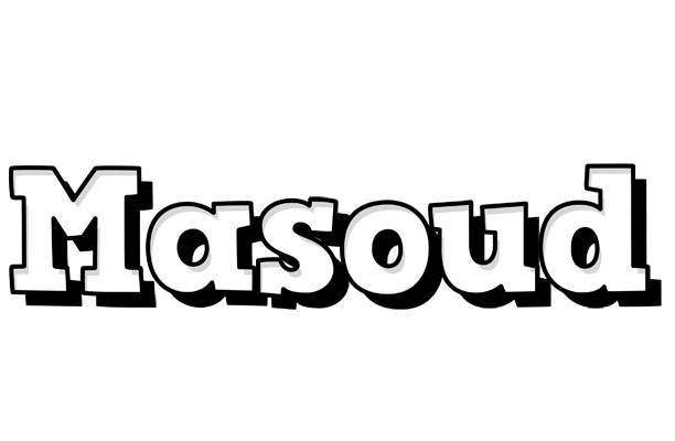 Masoud snowing logo