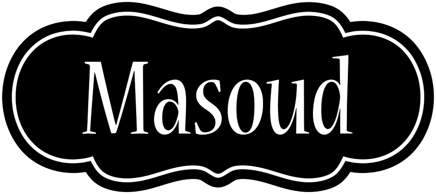 Masoud welcome logo