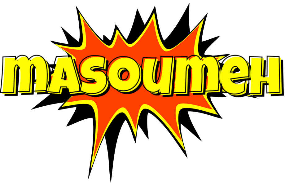 Masoumeh bazinga logo