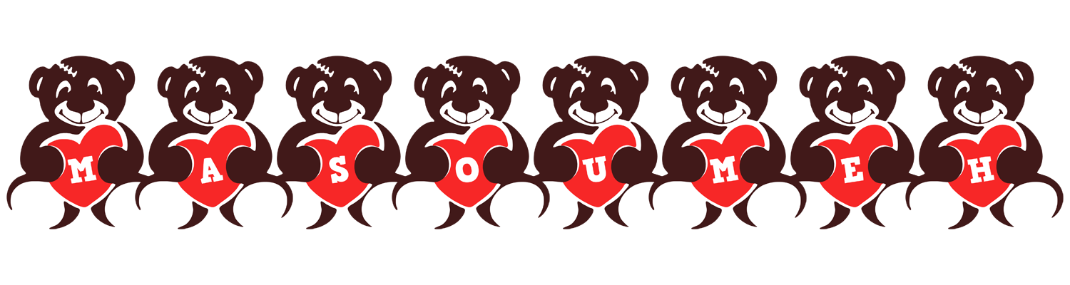 Masoumeh bear logo
