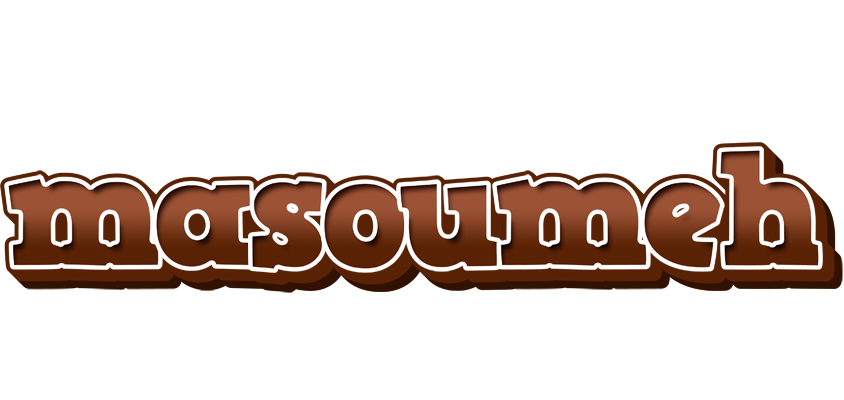 Masoumeh brownie logo