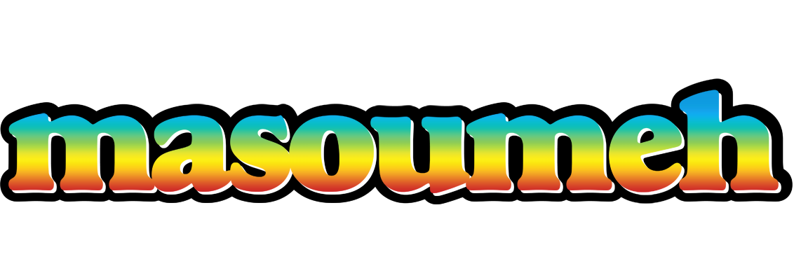 Masoumeh color logo