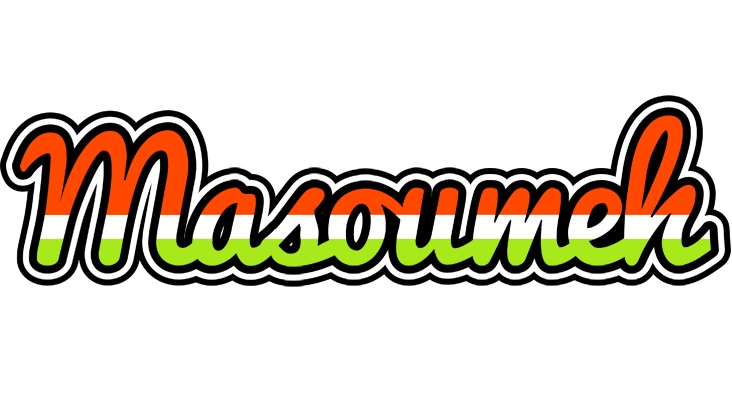 Masoumeh exotic logo