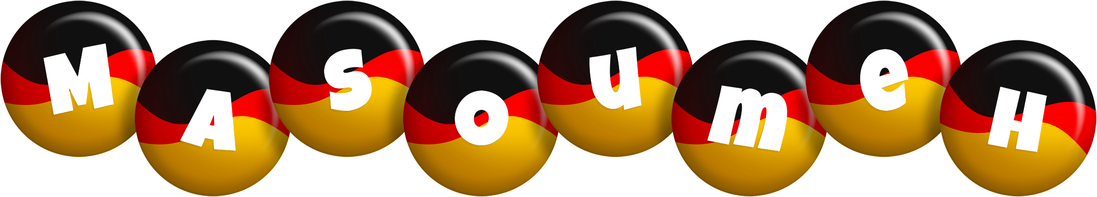 Masoumeh german logo