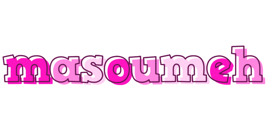 Masoumeh hello logo