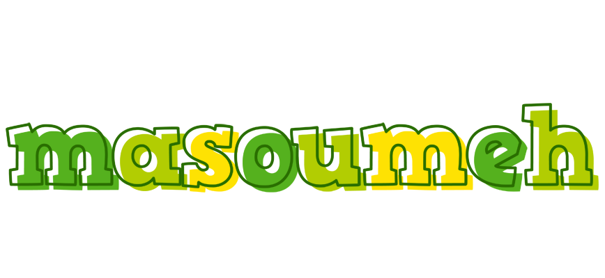 Masoumeh juice logo