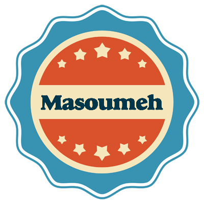 Masoumeh labels logo