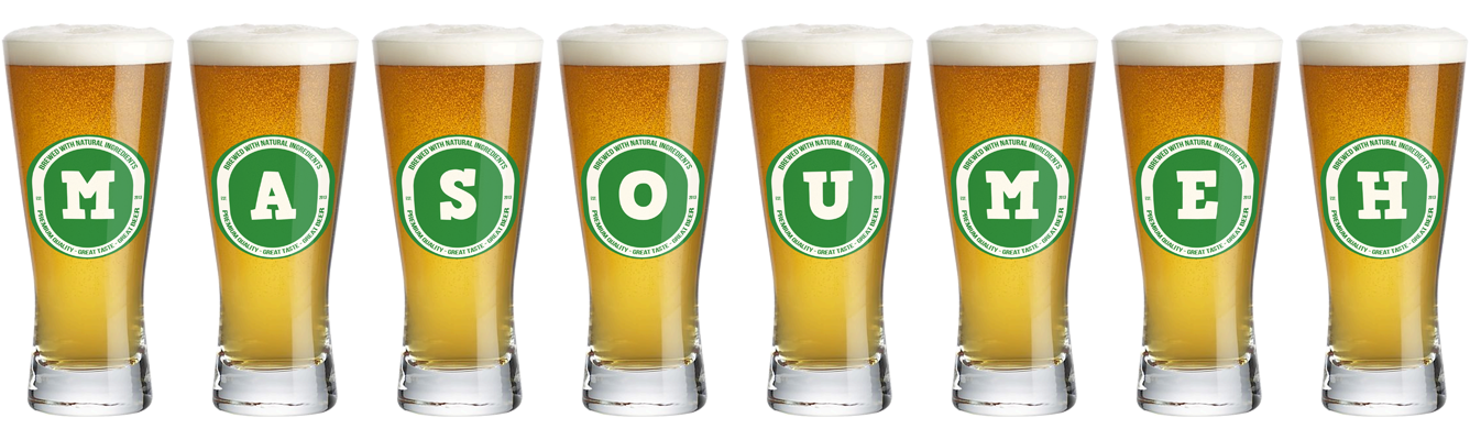 Masoumeh lager logo
