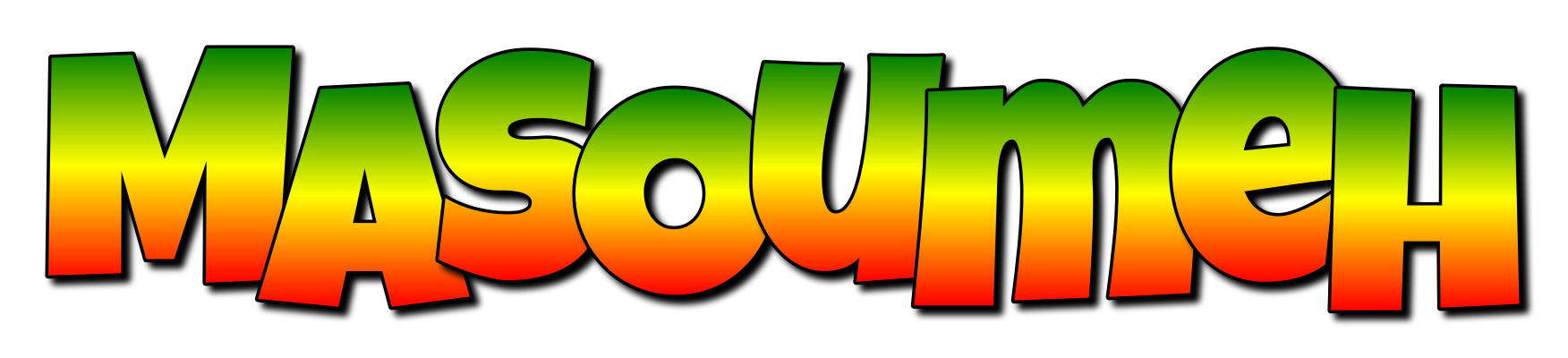 Masoumeh mango logo