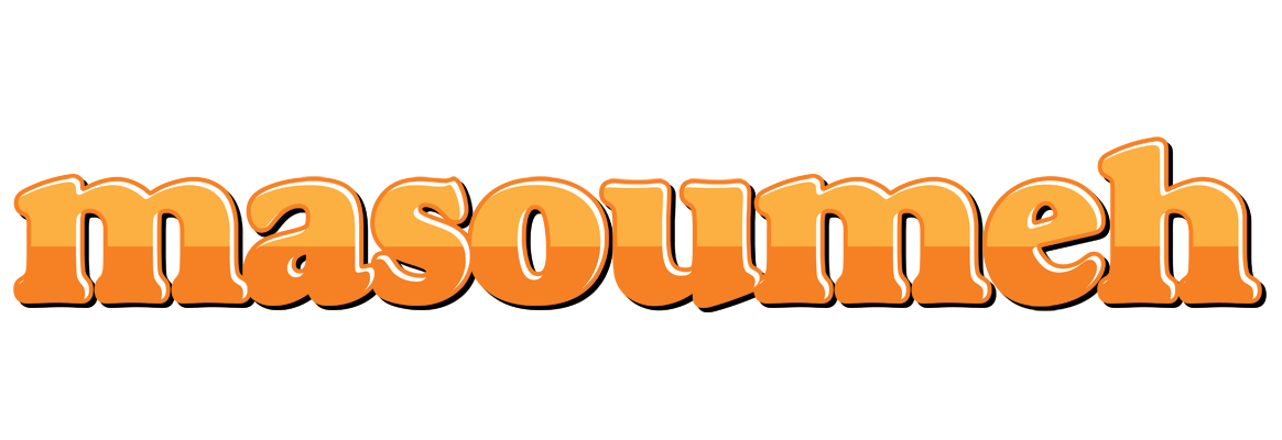 Masoumeh orange logo