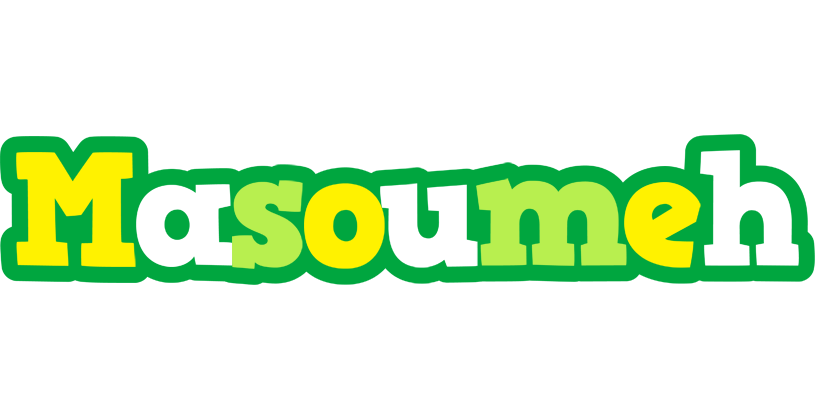 Masoumeh soccer logo