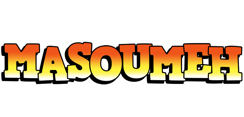 Masoumeh sunset logo