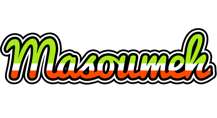 Masoumeh superfun logo
