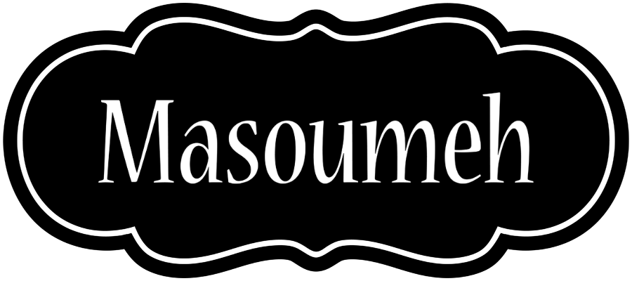Masoumeh welcome logo