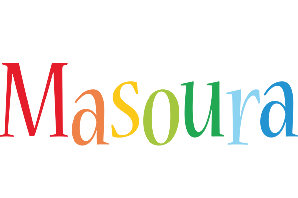 Masoura birthday logo