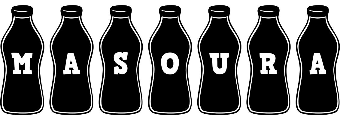 Masoura bottle logo
