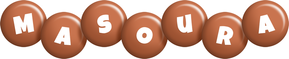 Masoura candy-brown logo