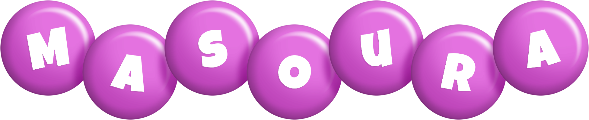 Masoura candy-purple logo