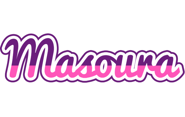 Masoura cheerful logo