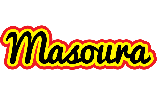 Masoura flaming logo