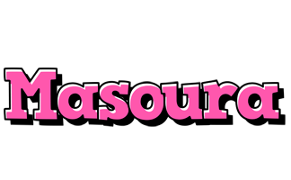 Masoura girlish logo