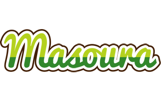 Masoura golfing logo