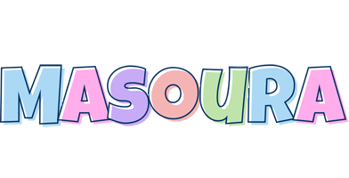 Masoura pastel logo