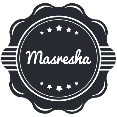 Masresha badge logo