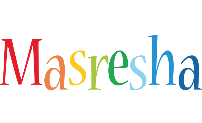 Masresha birthday logo