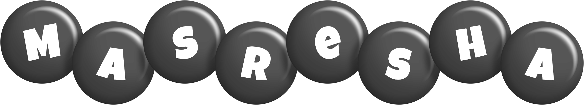 Masresha candy-black logo